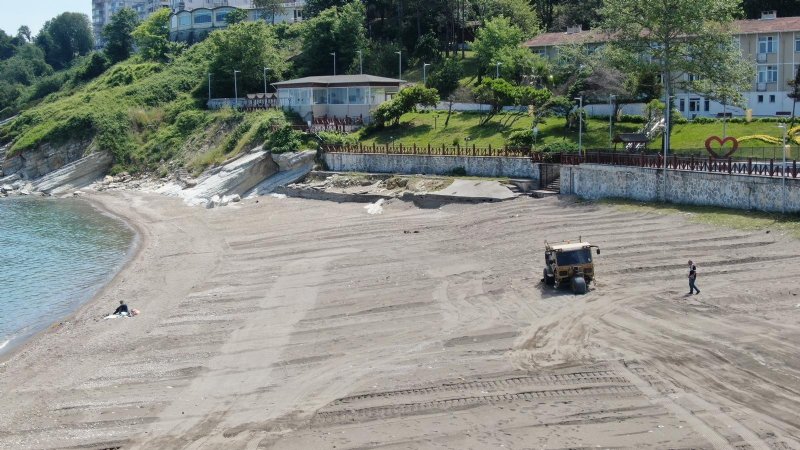 SAHİLDEKİ KULSAL TEMİZLENİYOR - 4