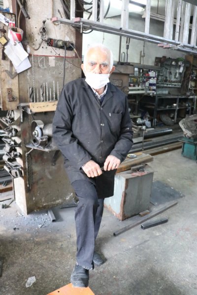 Tornacı Nazım Usta, 67 yıldır kendi tezgahını imal ediyor… - 3
