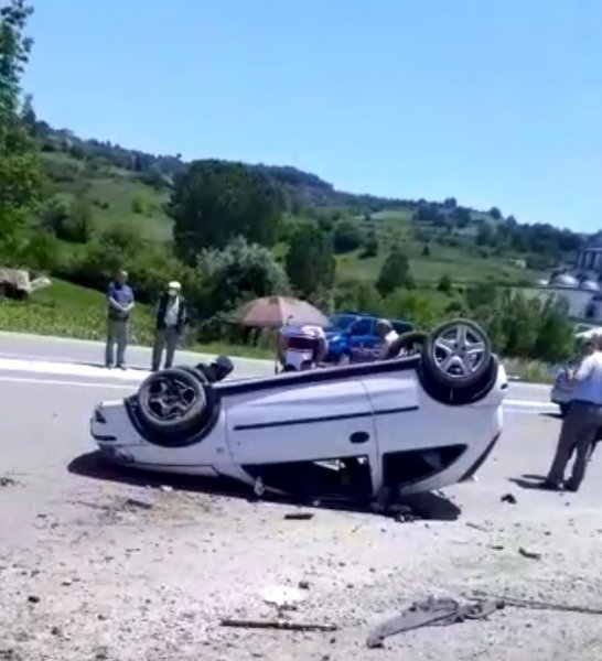Zonguldak-Ankara yolunda kaza... 2 yaralı - 3