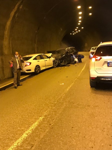 Zonguldak-Ereğli yolunda kazada 1 kişi yaralandı - 2