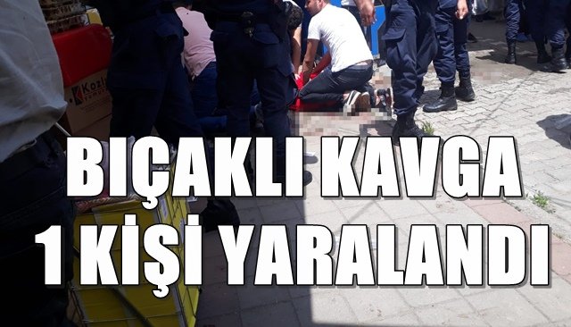  Zonguldak´ta bıçaklı kavga: 1 yaralı