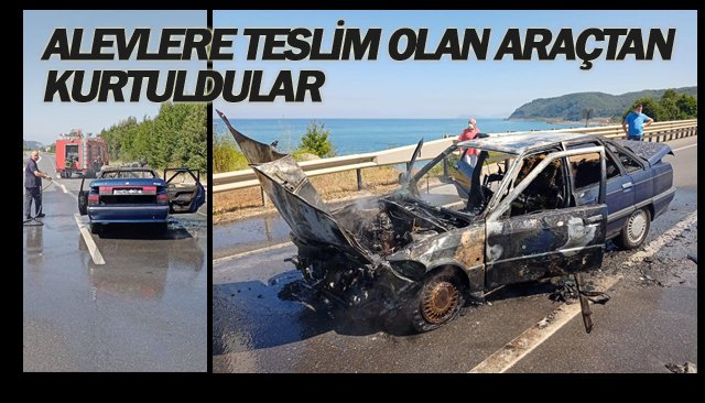 ALEVLERE TESLİM OLAN ARAÇTAN KURTULDULAR