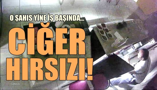 Cezai ehliyeti bulunmayan hırsız yine iş başında