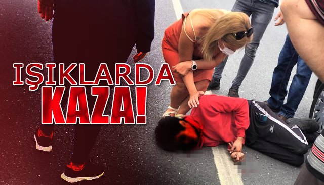 Kırmızı ışıkta duramadı