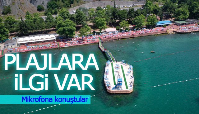 PLAJLARA YOĞUN İLGİ VAR