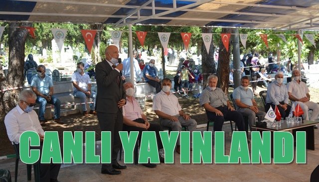 Şehir mezarlığında mevlid okutuldu