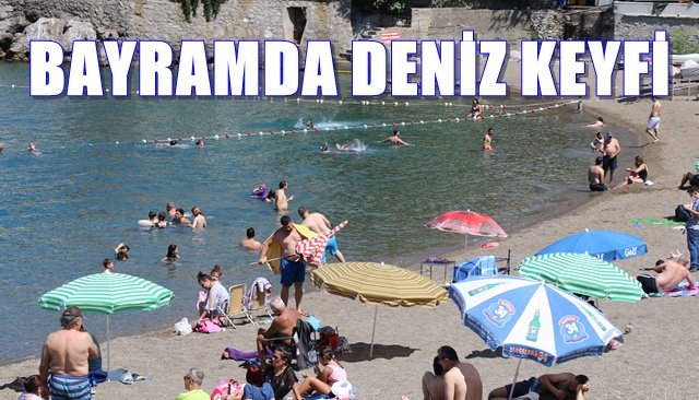 Soluğu denizde aldılar