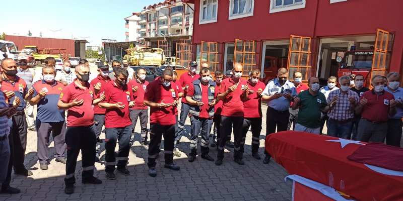 Yangın söndürürken kalp krizi geçiren itfayeci için... SON GÖREV - 1