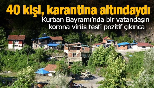 40 kişinin 14 günlük karantina süreci sona erdi 