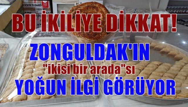 Coğrafi tescil alan beyaz baklava ve cevizli kömece yoğun ilgi