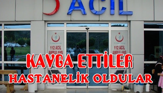 Enişte yeğen hastanelik oldu…