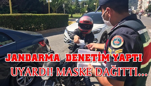 JANDARMA DENETİM YAPTI