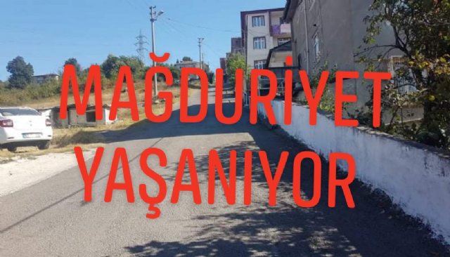  MAĞDURİYET YAŞANIYOR