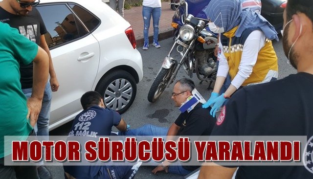 MOTOR SÜRÜCÜSÜ YARALANDI