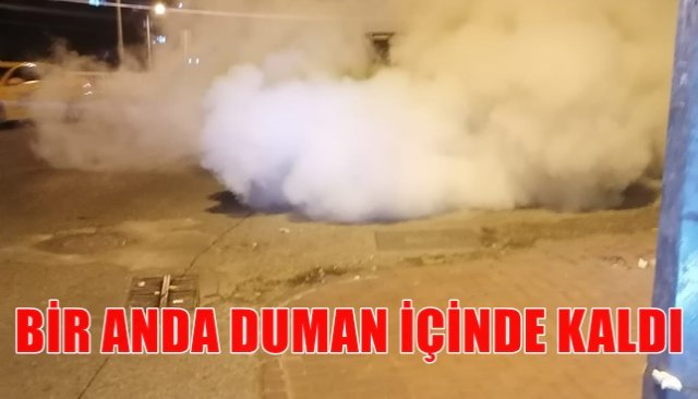  Otomobil seyir halinde alev aldı