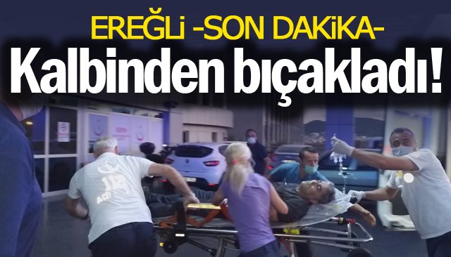 OTOMOBİLİN ÖNÜNÜ KESTİ; BIÇAKLADI!!!