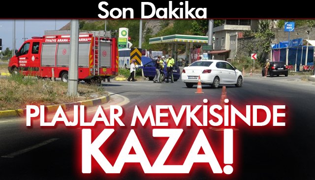 PLAJLAR MEVKİSİNDE KAZA!