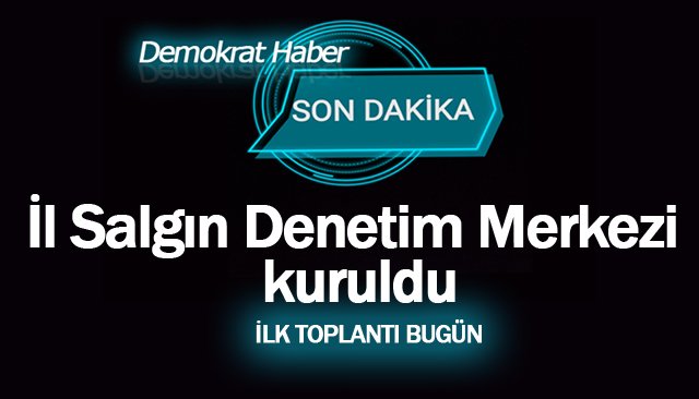 “SALGIN DENETİM MERKEZİ” KURULDU; İLK TOPLANTI BUGÜN!