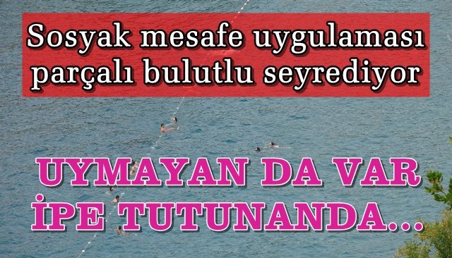 SOSYAL MESAFE KURALINDA DURUM PARÇALI BULUTLU...