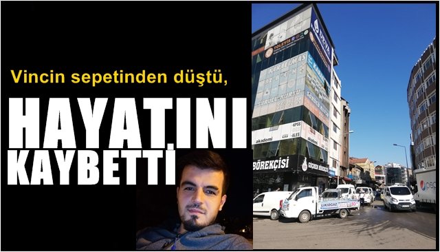 Vincin sepetinden düştü…  HAYATINI KAYBETTİ