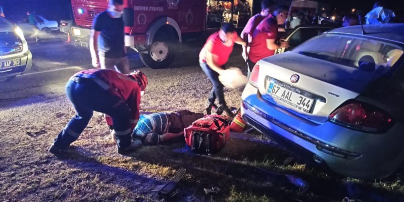 Zonguldak’ta trafik kazası: 1 ölü, 8 yaralı - 1