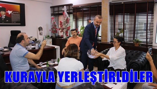 38 GÜVENLİK PERSONELİ KURA İLE BELİRLENDİ