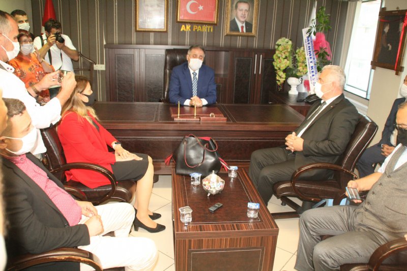 AK Parti İlçe Başkanı Bozkurt’a ilk ziyaret Cumhur İttifakı ortağı MHP’den… - 4