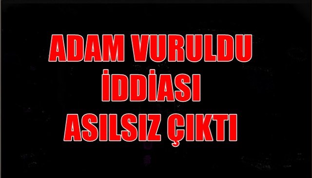 ASILSIZ İDDİA EKİPLERİ HAREKETE GEÇİRDİ