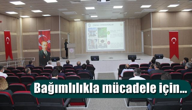 Bağımlılıkla mücadele için toplandılar