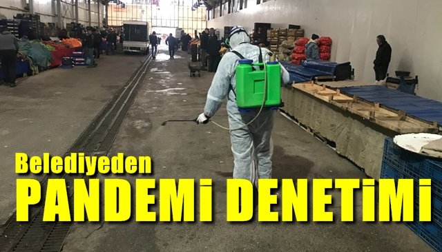 Belediyeden Pandemi denetimi