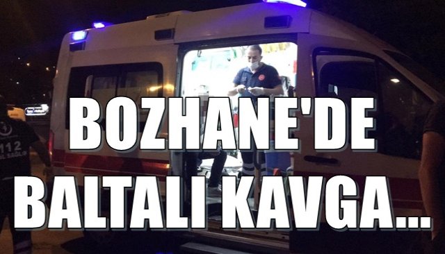 BOZHANE´DE BALTALI KAVGA...