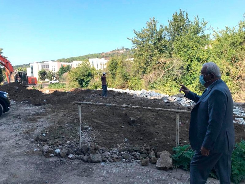 Cehennemağzı Mağaraları’na otopark çalışmaları sürüyor - 1