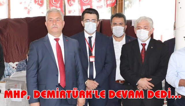 Demirtürk güven tazeledi…