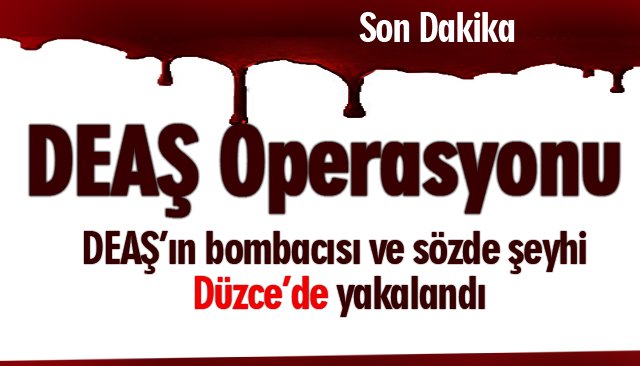 Düzce’de DEAŞ üyelerine şafak operasyonu