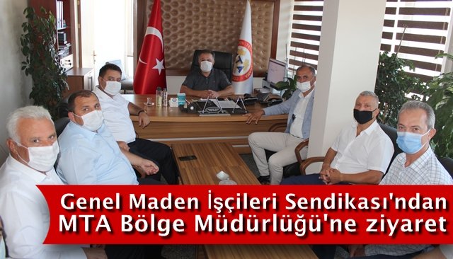 GMİS’ten MTA Bölge Müdürlüğü ziyareti