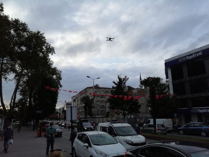 “KİMSE GÖRMEZ” demeyin! DRONE var… - 1