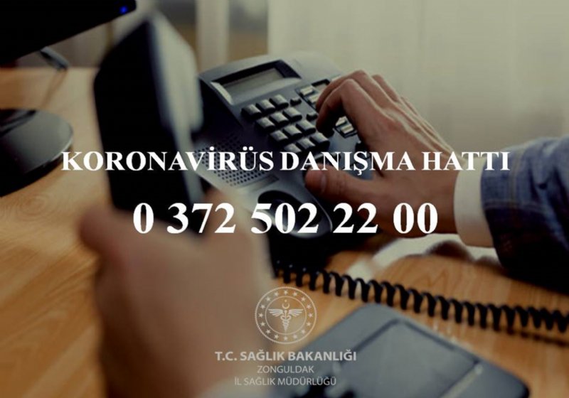 Koronavirüs Danışma Hattı Kuruldu - 1