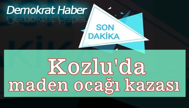 MADEN KAZSINDA BİR İŞÇİ YARALANDI