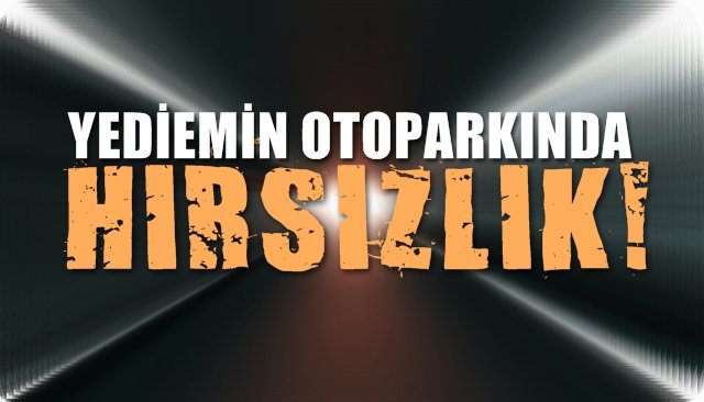 Yediemin otoparkında motosiklet hırsızlarına suçüstü