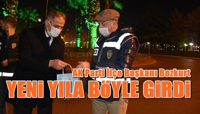 AK Parti İlçe Başkanı Bozkurt´tan görevi başındakilere ziyaret...