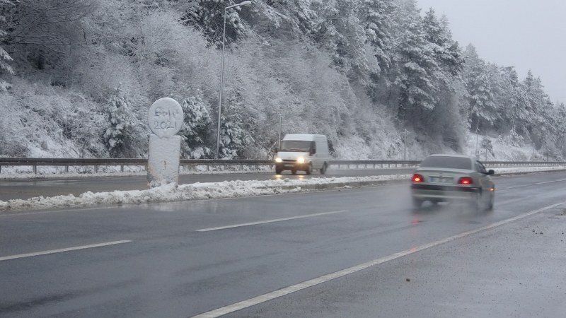 Bolu Dağı’nda kar... - 5