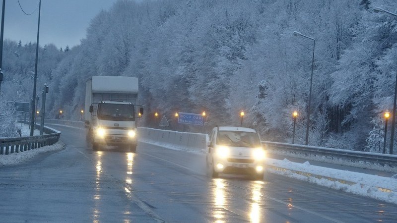 Bolu Dağı’nda kar... - 4