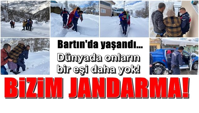 Jandarmalar, sobadan zehirlenen vatandaşları sırtında taşıdı...