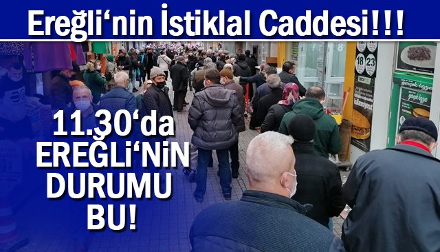 KISITLAMA SONRASI DÜŞÜNDÜREN KALABALIK!