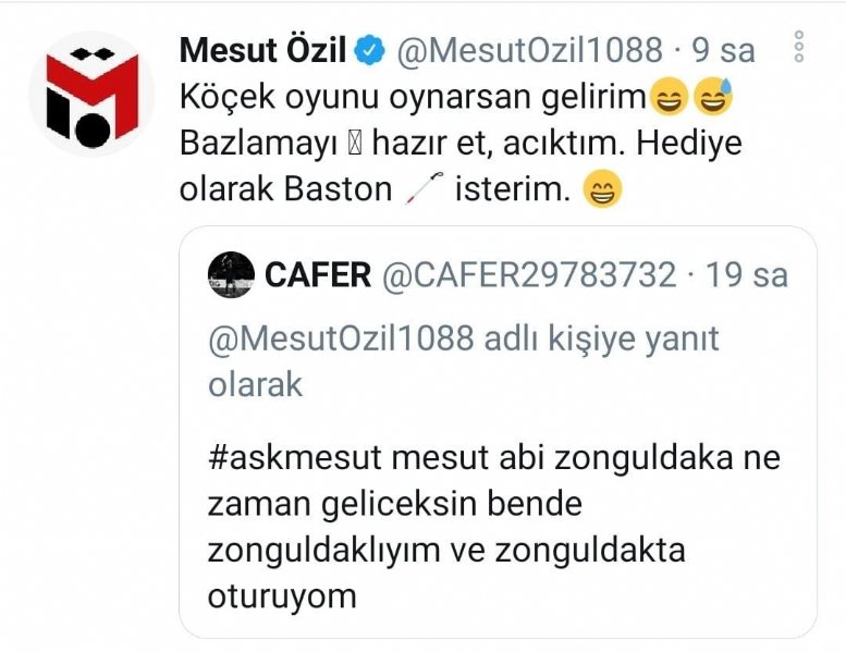 ÖZİL TEBESSÜM ETTİRDİ - 2