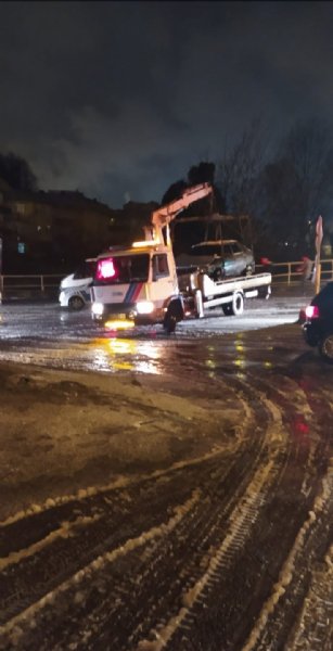 Polisin dur ihtarına uymadı kaza yaptı  - 3