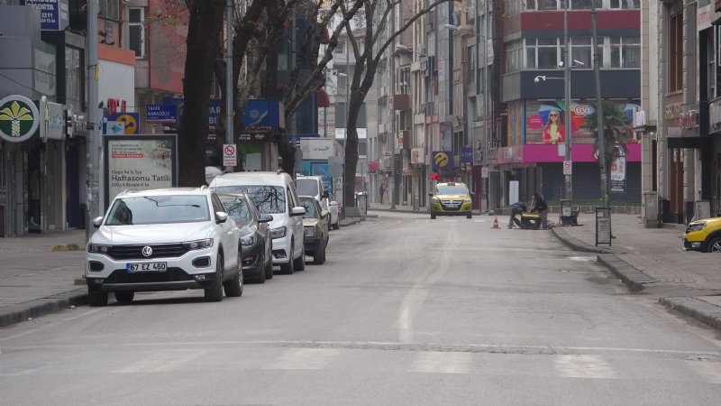  Zonguldak´ta cadde ve sokaklar boş kaldı - 2