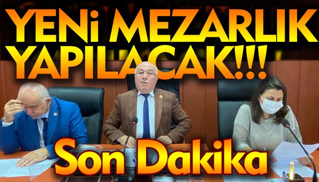 10 KÖYE MEZARLIK YAPILACAK!