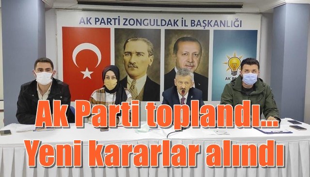  Ak Parti toplandı… Yeni kararlar alındı