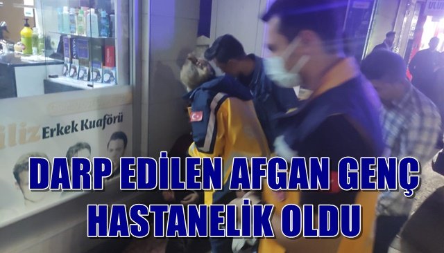 ALAPLI´DA SALDIRIYA UĞRAYAN GENÇ YARALANDI